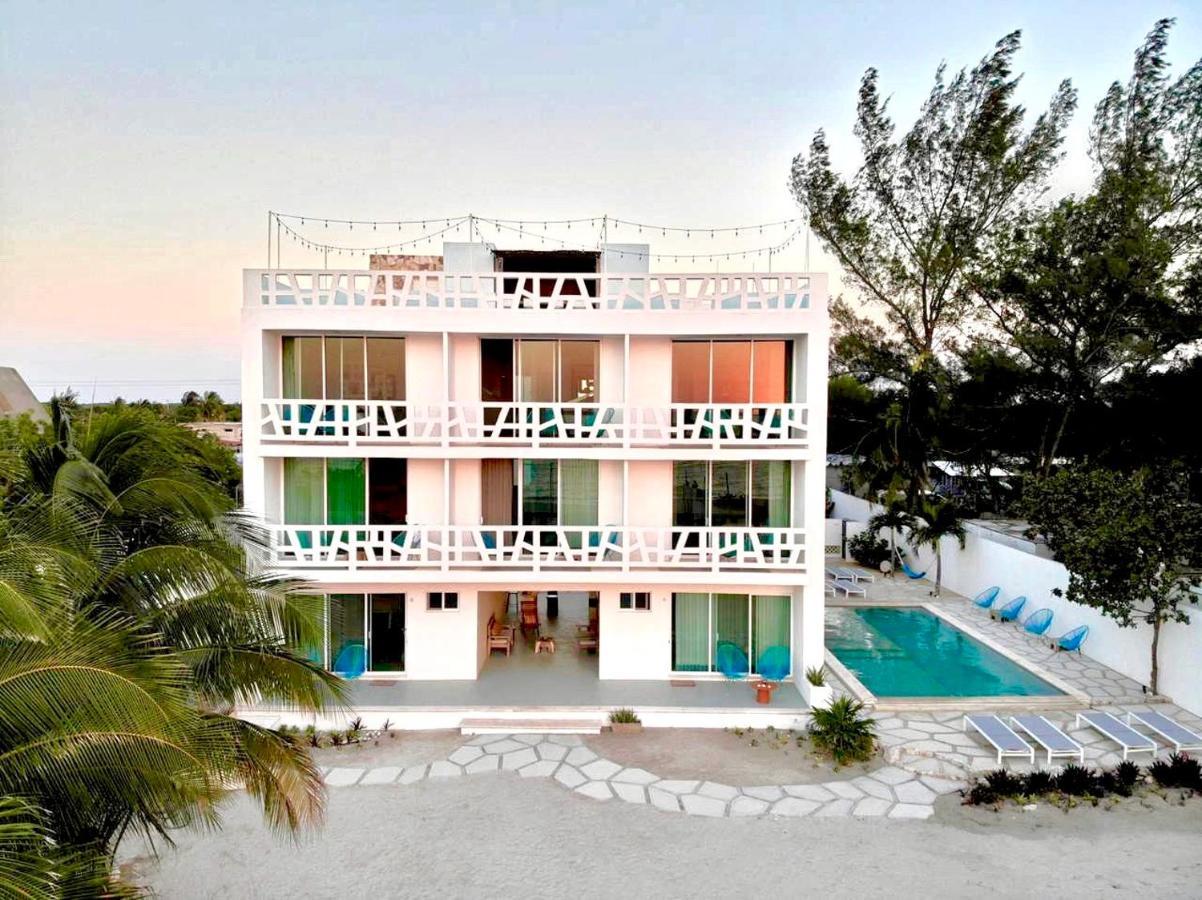 Playa 55 Beach Escape - Adults Only Guesthouse Celestun Exteriör bild