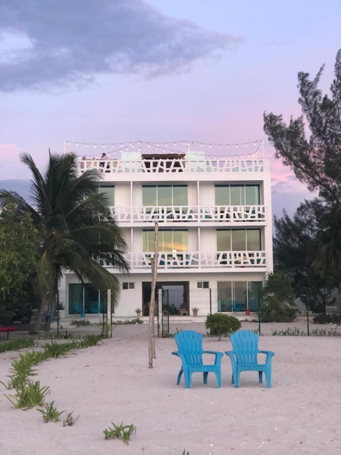 Playa 55 Beach Escape - Adults Only Guesthouse Celestun Exteriör bild