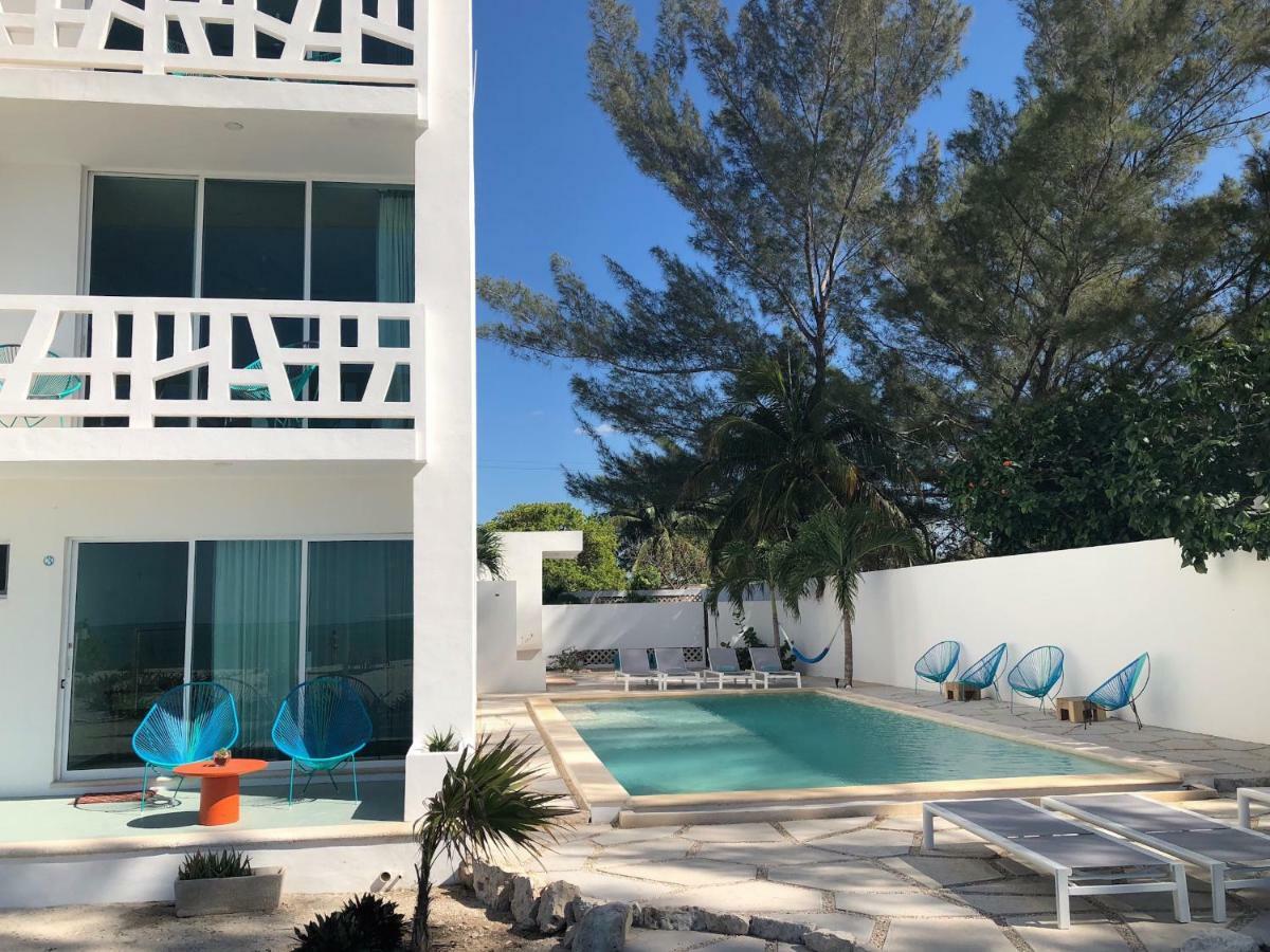 Playa 55 Beach Escape - Adults Only Guesthouse Celestun Exteriör bild